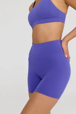 TALA Running|Cardio*SkinLuxe High Waisted Cycling Shorts - Grape