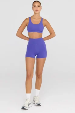 TALA Running|Cardio*SkinLuxe High Waisted Cycling Shorts - Grape
