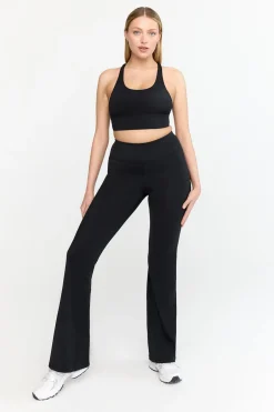 TALA Cardio|Strength / Lifting*SkinLuxe High Waisted Flared Legging - Shadow