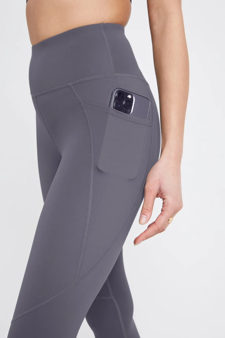 TALA Running|Cardio*SkinLuxe High Waisted Side Pocket Legging - Tornada