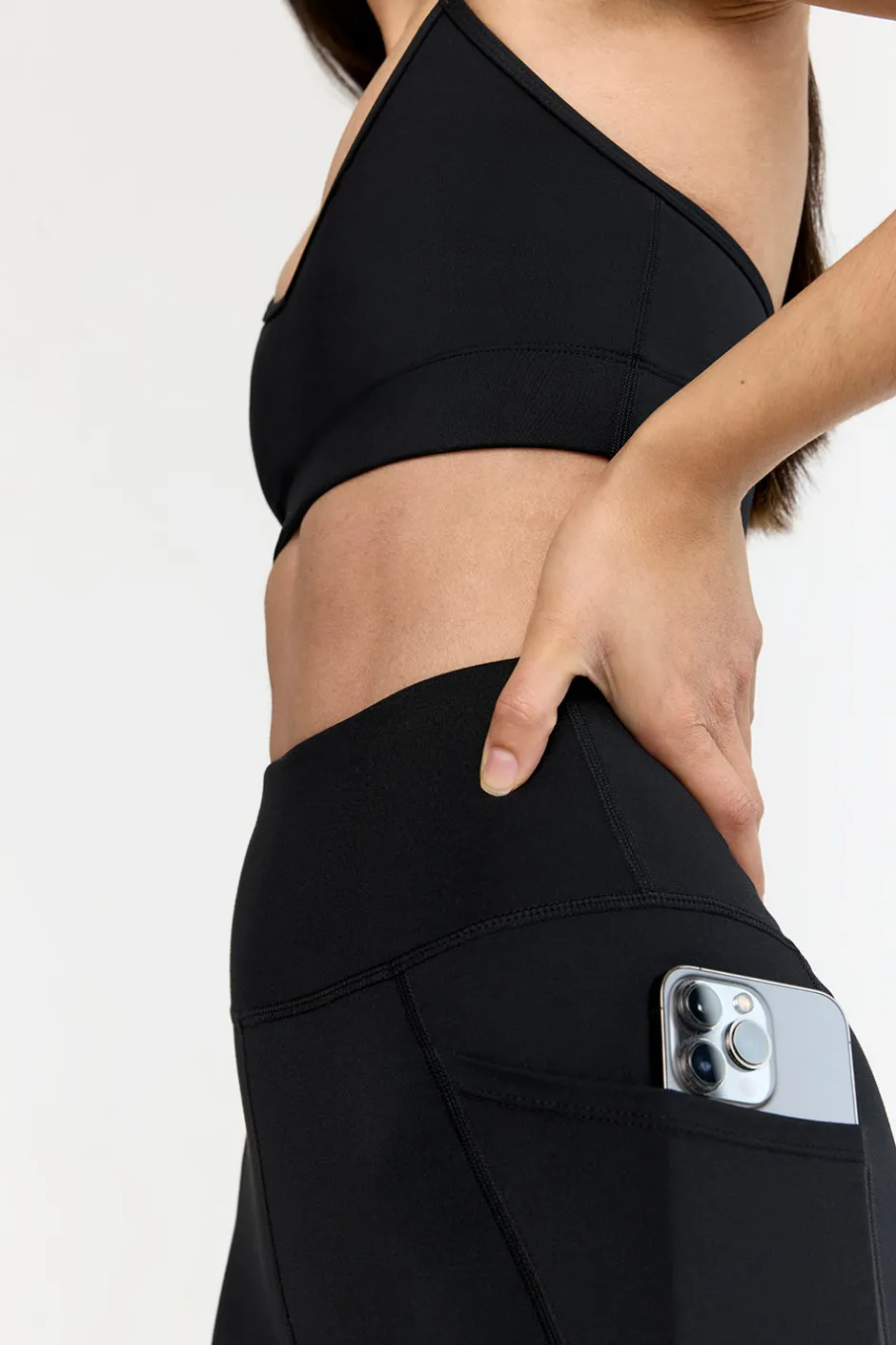 TALA Running|Cardio*SkinLuxe High Waisted Side Pocket Legging - Shadow