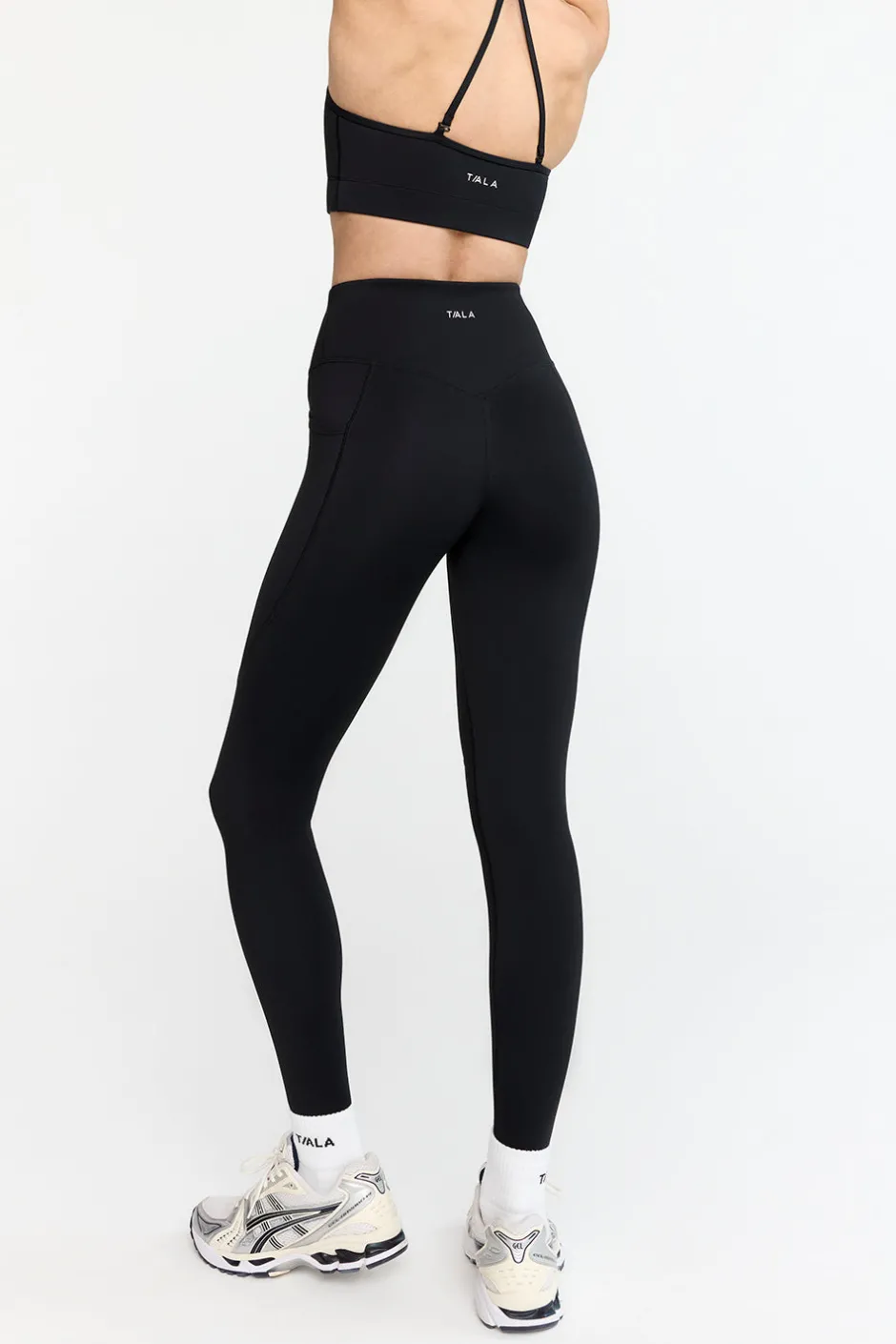 TALA Running|Cardio*SkinLuxe High Waisted Side Pocket Legging - Shadow
