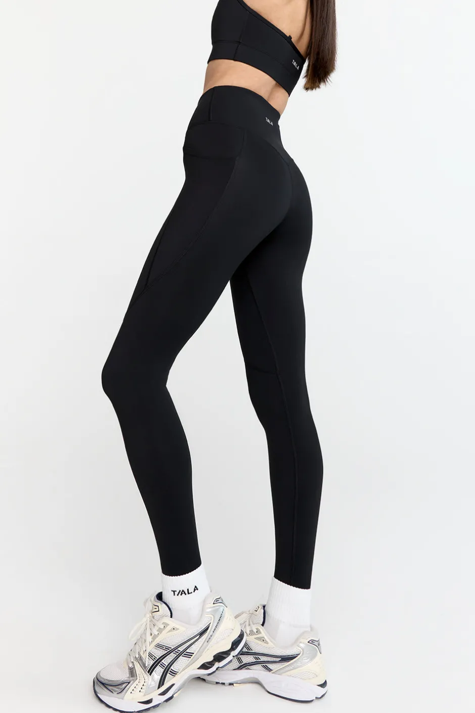 TALA Running|Cardio*SkinLuxe High Waisted Side Pocket Legging - Shadow
