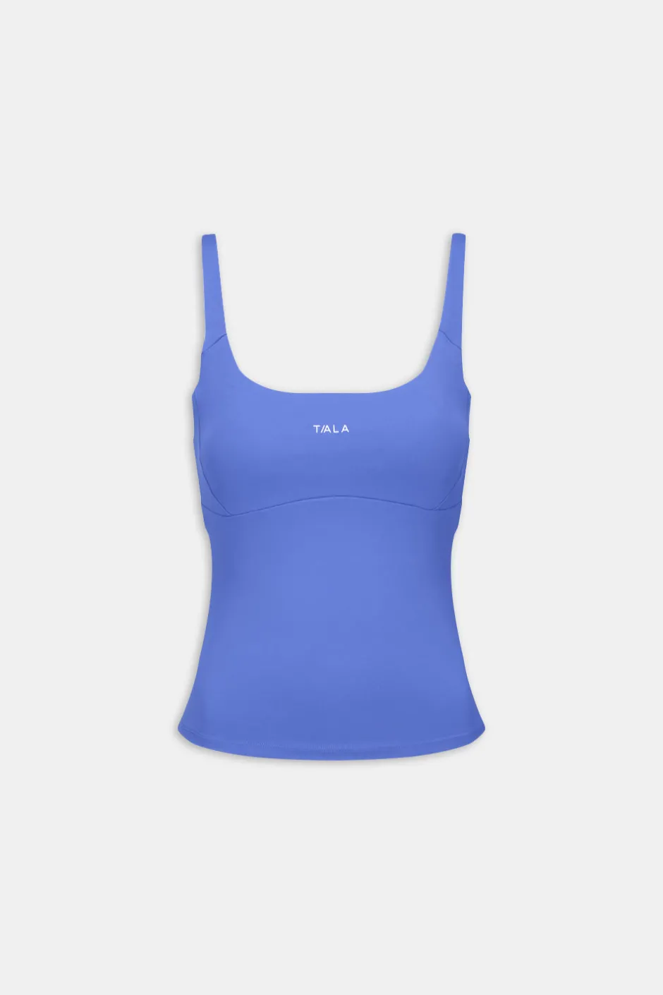 TALA Running|Cardio*SkinLuxe Scoop Neck Full Length Vest - Iris