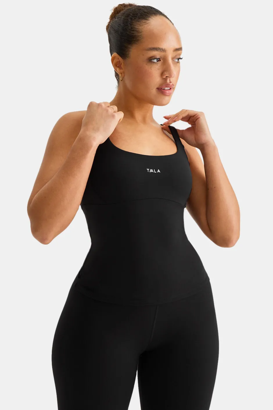 TALA Running|Cardio*SkinLuxe Scoop Neck Full Length Vest -