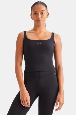 TALA Running|Cardio*SkinLuxe Scoop Neck Vest - Shadow