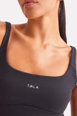 TALA Running|Cardio*SkinLuxe Scoop Neck Vest - Shadow