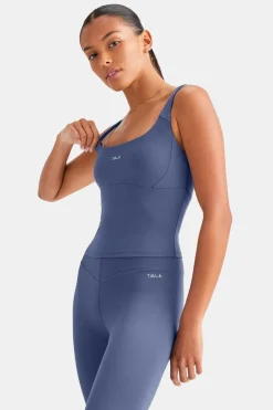 TALA Running|Cardio*SkinLuxe Scoop Neck Vest - Vintage