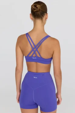 TALA Cardio|Strength / Lifting*SkinLuxe Tank Sports Bra - Grape