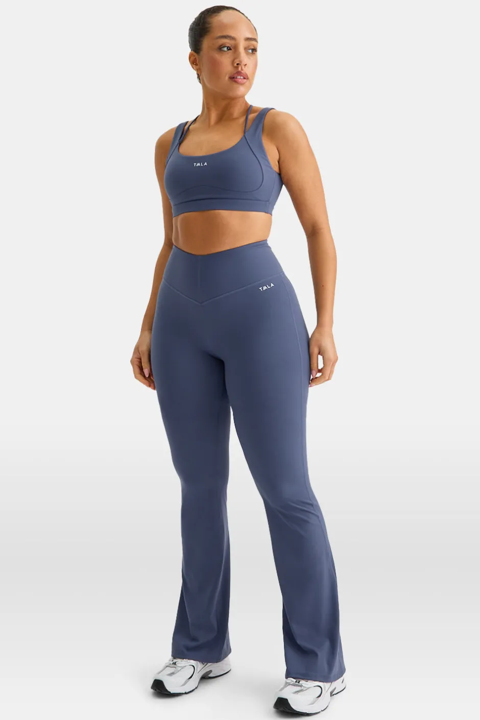 TALA Cardio|Strength / Lifting*SkinLuxe V-Waist Flared Legging - Vintage