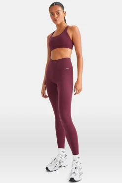 TALA Cardio|Strength / Lifting*SkinLuxe V-Waist Legging - Burgundy