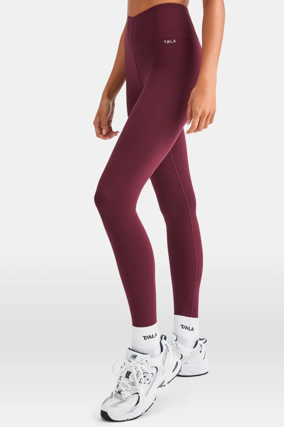 TALA Cardio|Strength / Lifting*SkinLuxe V-Waist Legging - Burgundy