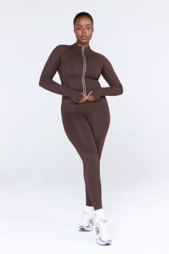TALA Tops|Cardio*SkinLuxe Zip Through Running Top -