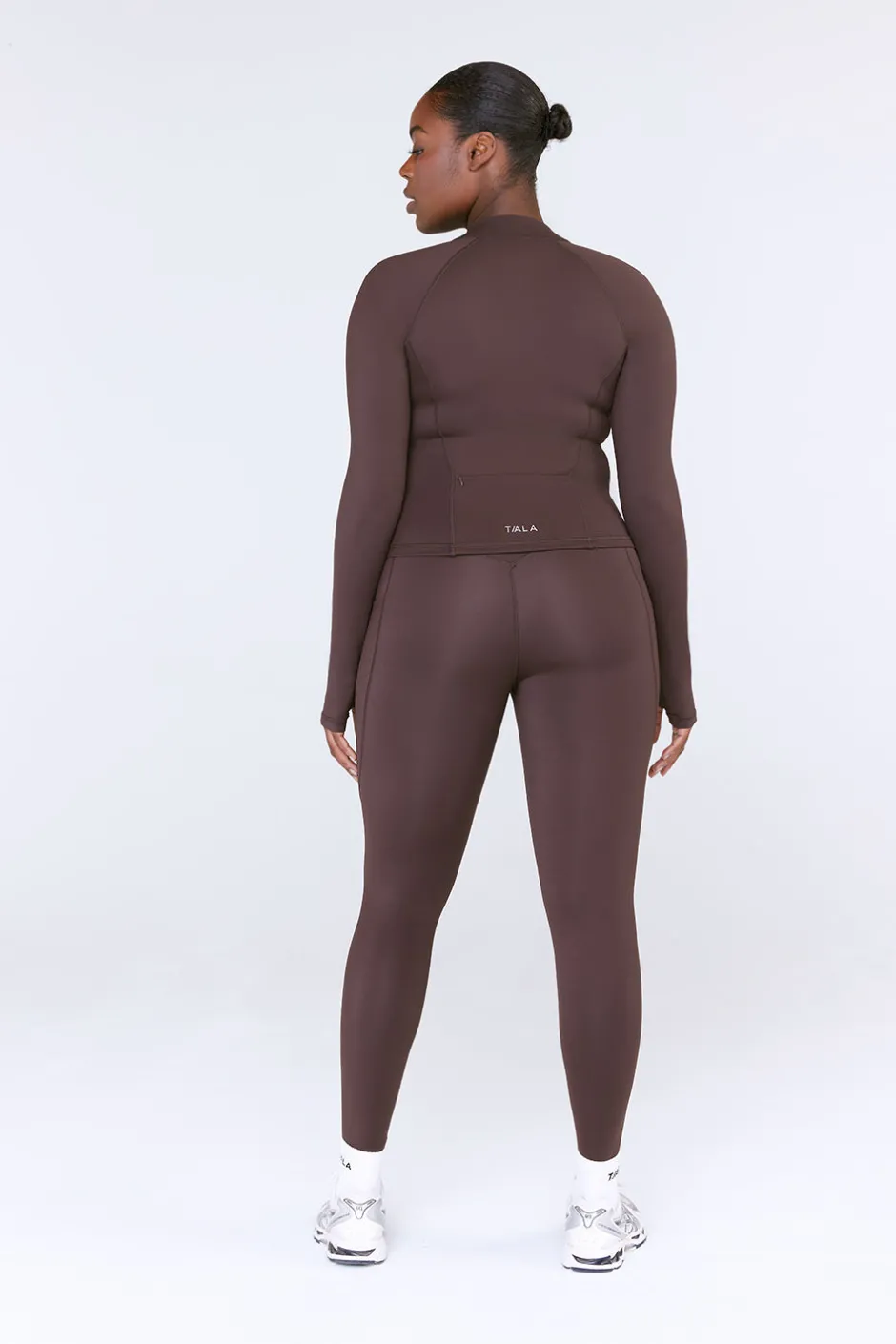 TALA Tops|Cardio*SkinLuxe Zip Through Running Top -