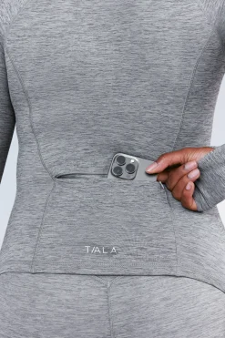 TALA Tops|Running*SkinLuxe Zip Through Running Top -