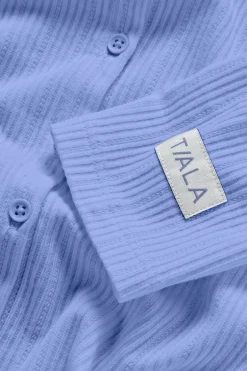 TALA Loungewear|Tops*Soft Lounge Cardigan - Cornflower