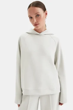 TALA Loungewear|Hoodies / Sweats*SoftSmart Flared Sleeve Hoodie - Ecru