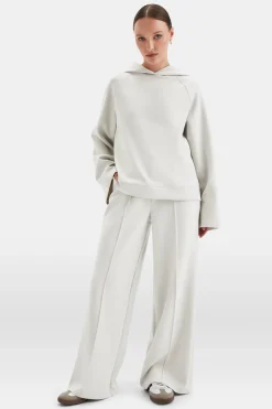 TALA Loungewear|Hoodies / Sweats*SoftSmart Flared Sleeve Hoodie - Ecru