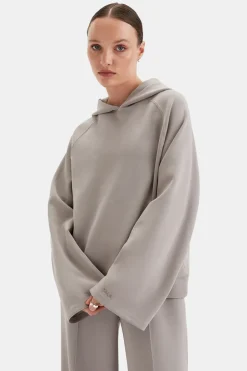 TALA Loungewear|Hoodies / Sweats*SoftSmart Flared Sleeve Hoodie - Pebble
