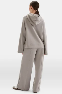 TALA Loungewear|Hoodies / Sweats*SoftSmart Flared Sleeve Hoodie - Pebble