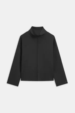 TALA Loungewear|Hoodies / Sweats*SoftSmart Funnel Neck Sweatshirt -