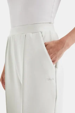 TALA Loungewear|Joggers*SoftSmart Wide Leg Jogger - Ecru