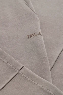 TALA Loungewear|Joggers*SoftSmart Wide Leg Jogger - Pebble