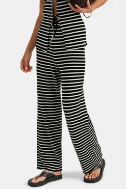 TALA Knitwear|Trousers*Stripe Knit Trouser -