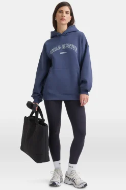 TALA Coffee Dates|Loungewear*Active Applique Hoodie - Vintage