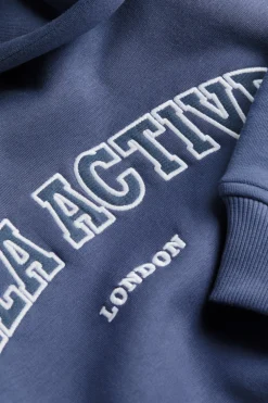 TALA Coffee Dates|Loungewear*Active Applique Hoodie - Vintage