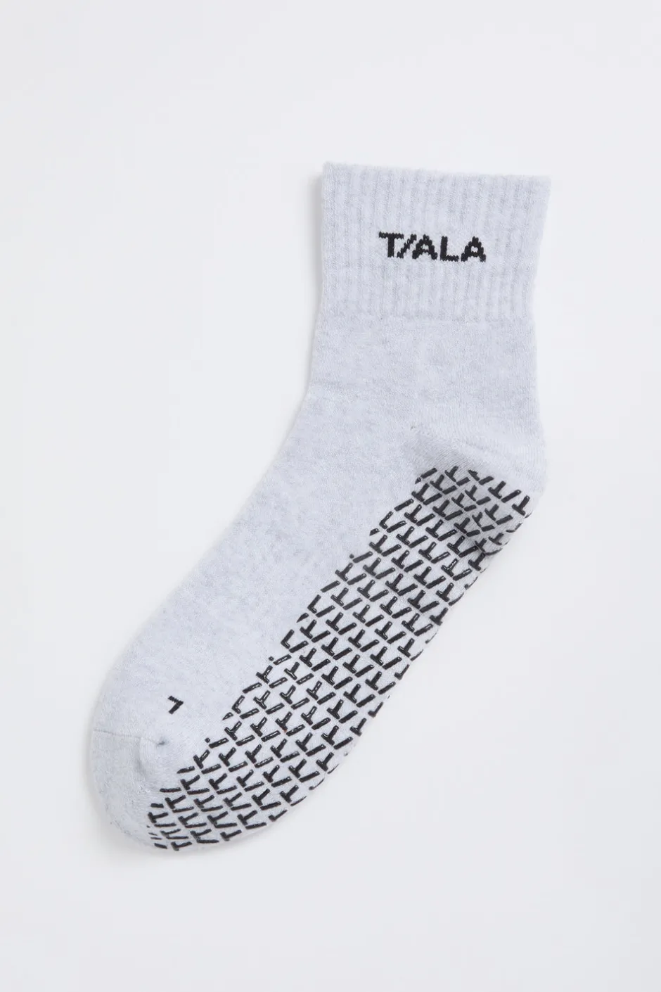 TALA Yoga / Pilates|Accessories*Pilates Grip Socks 2 Pack - Grey Marl