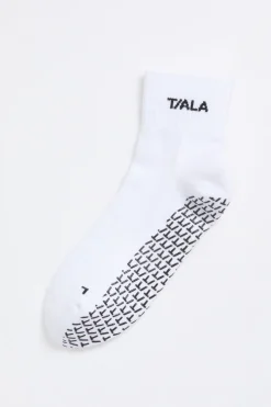 TALA Yoga / Pilates|Accessories*Pilates Grip Socks 2 Pack - White