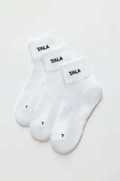 TALA Accessories|The Bridal Edit*Socks 3 Pack - White And