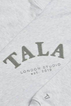 TALA Hoodies / Sweats*Studio Oversized Longline Sweatshirt- Marl