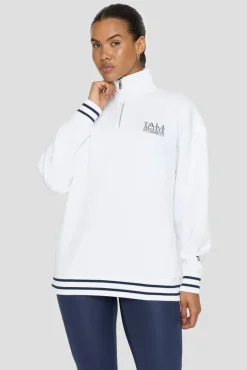 TALA Hoodies / Sweats|The Bridal Edit*Track And Field Quarter Zip Sweatshirt -