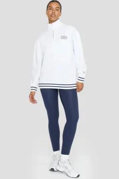 TALA Hoodies / Sweats|The Bridal Edit*Track And Field Quarter Zip Sweatshirt -