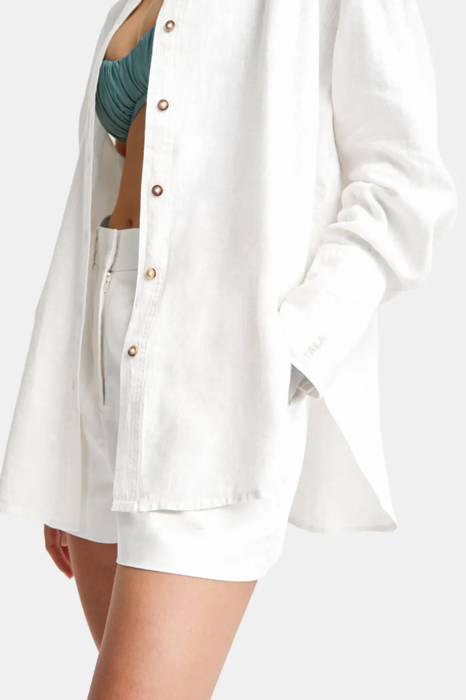 TALA Luxe Linens|The Bridal Edit*The Essential Linen Shirt -