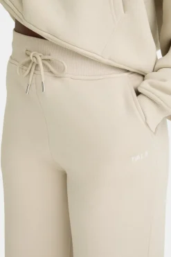 TALA Loungewear|Joggers*Wide Leg Club Logo Jogger - Chai