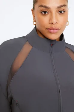 TALA Coats / Jackets*Woven Track Jacket - Graphite