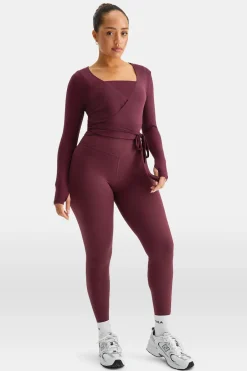 TALA Yoga / Pilates|Tops*Wrap Around Cardigan -