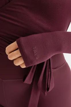 TALA Yoga / Pilates|Tops*Wrap Around Cardigan -